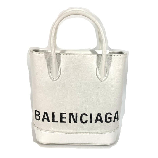 White Leather Balenciaga Shoulder Bag