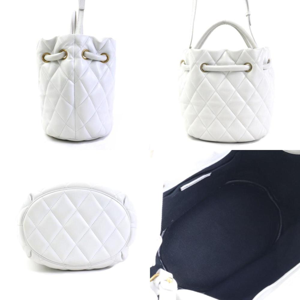 White Leather Balenciaga Handbag