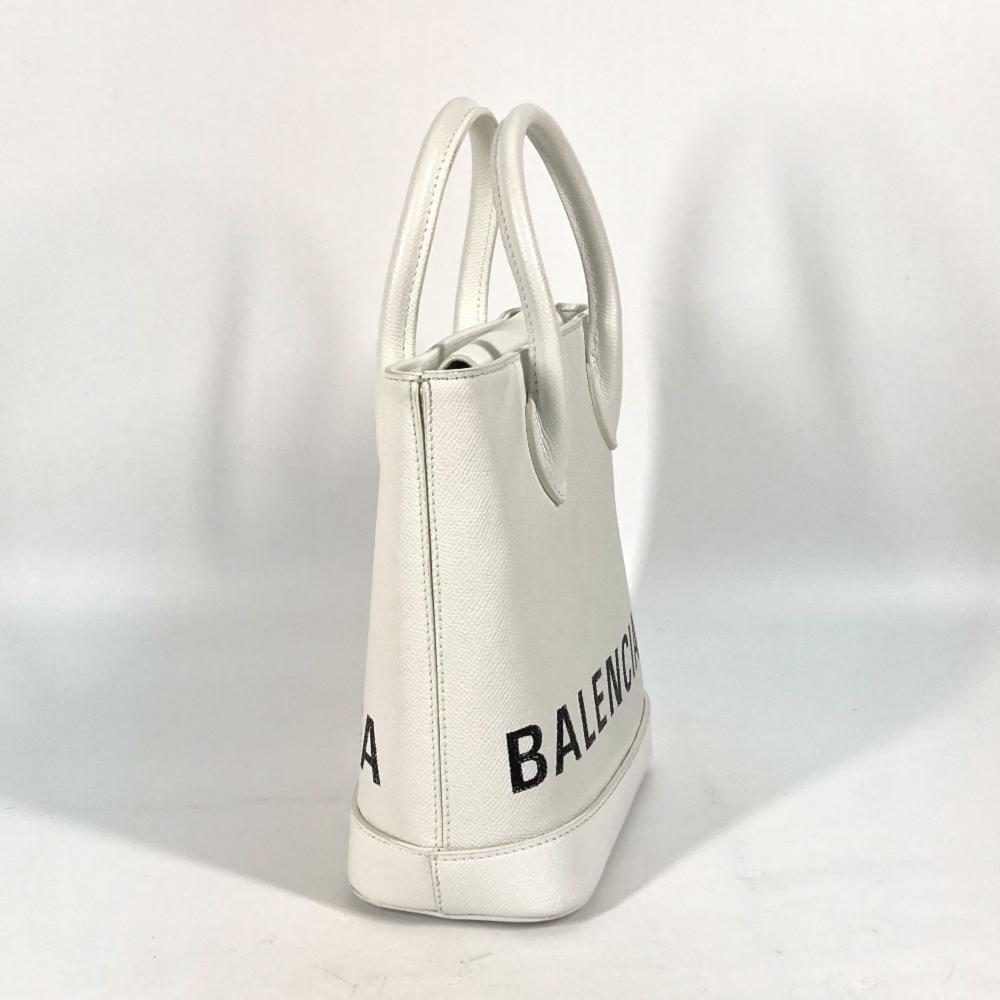 White Leather Balenciaga Shoulder Bag