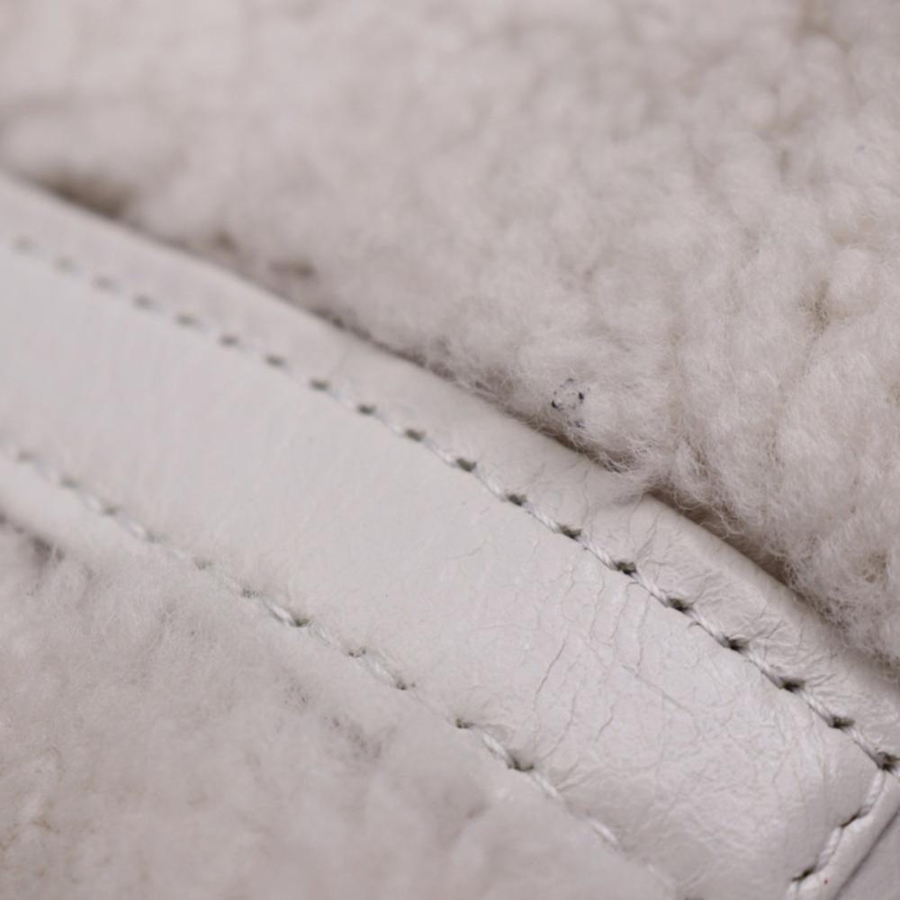 White Leather Balenciaga Handbag