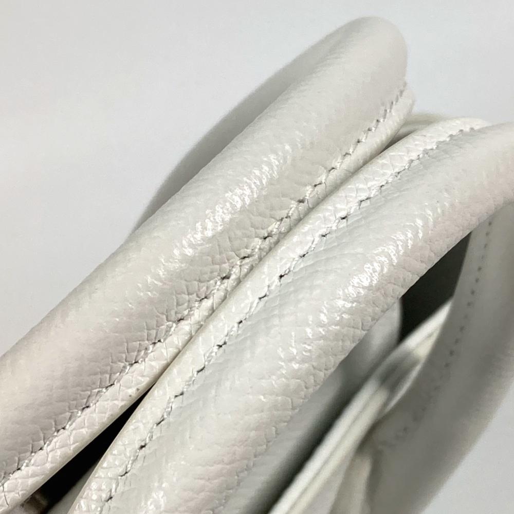 White Leather Balenciaga Shoulder Bag