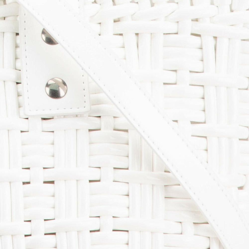 White Plastic Balenciaga Handbag