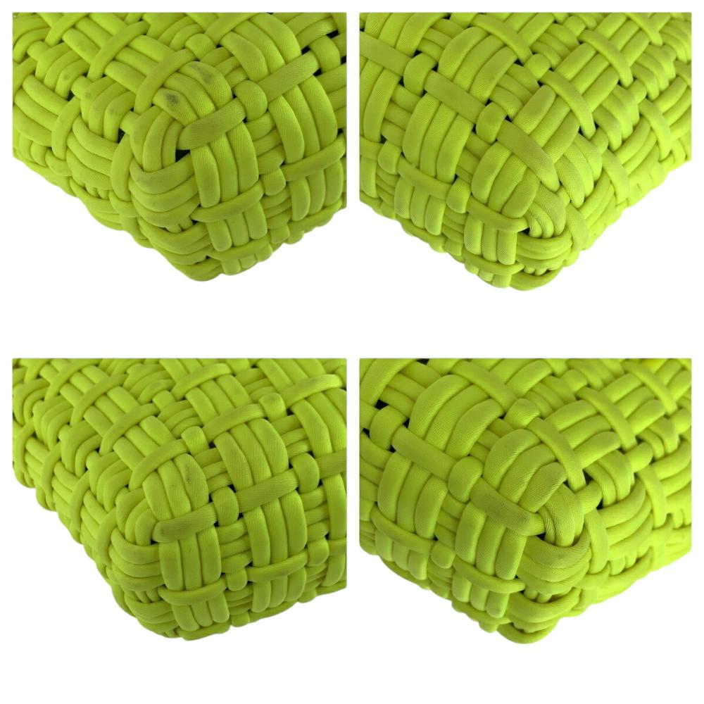 Yellow Fabric Balenciaga Handbag