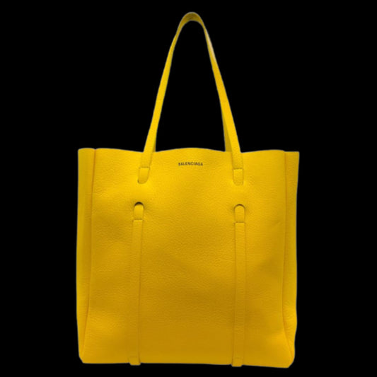 Yellow Leather Balenciaga Tote
