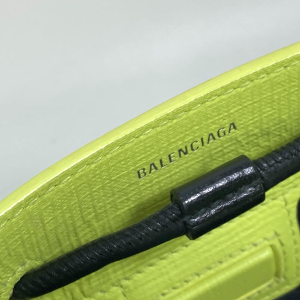 Yellow Leather Balenciaga Tote