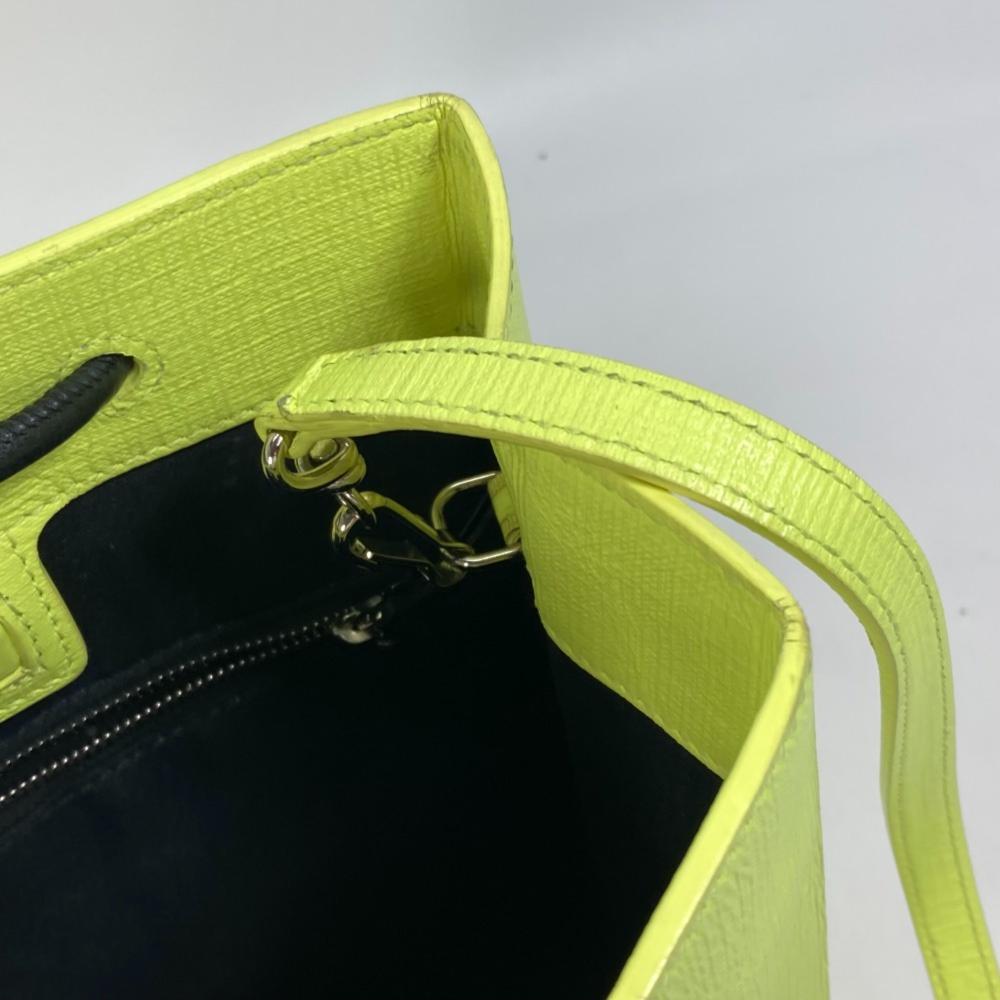 Yellow Leather Balenciaga Tote