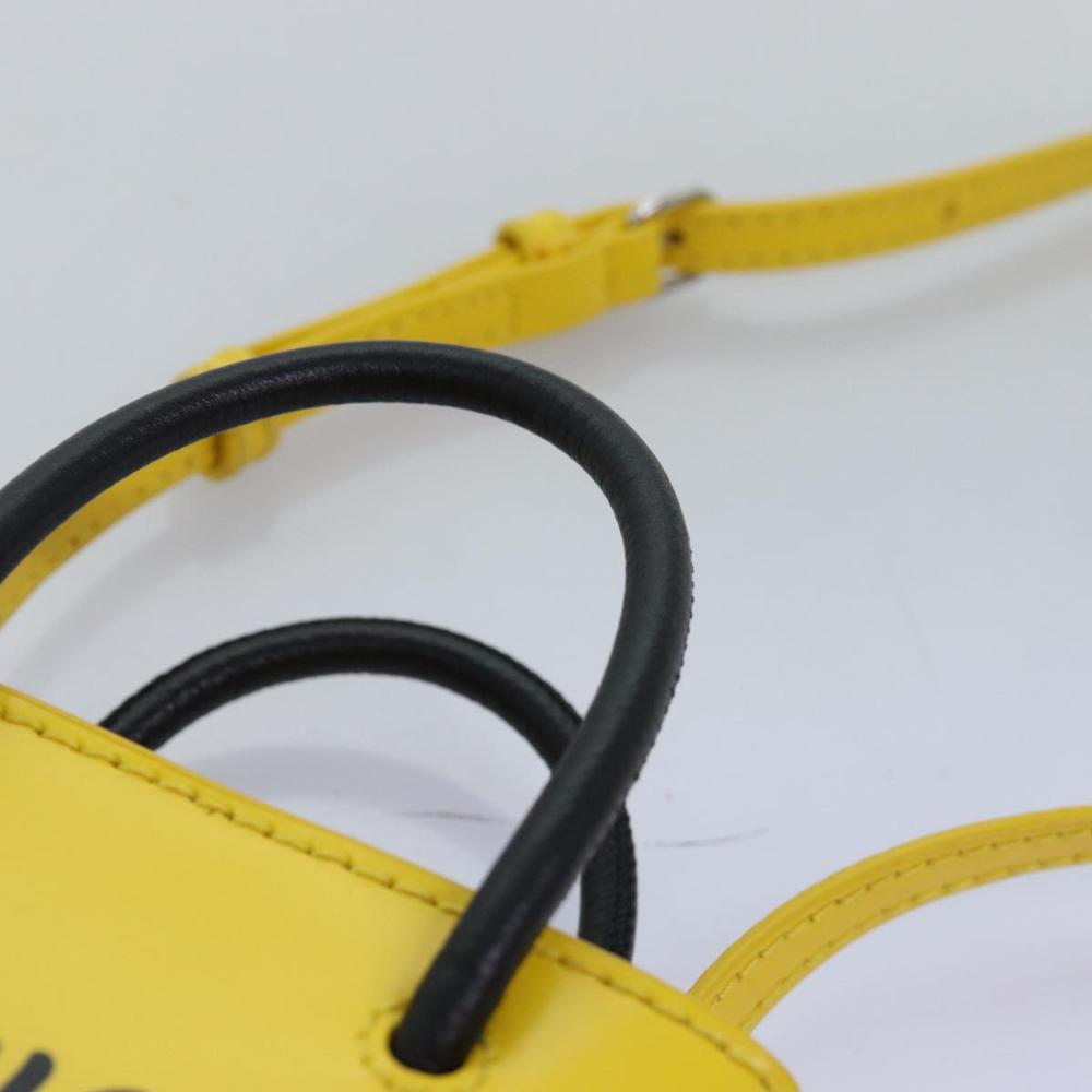 Yellow Leather Balenciaga Handbag