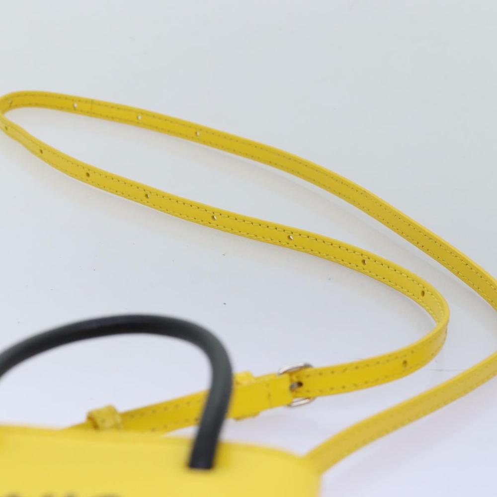 Yellow Leather Balenciaga Handbag