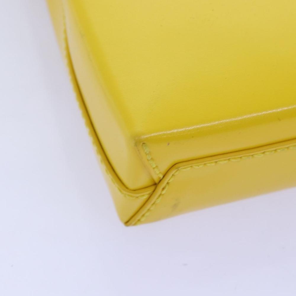 Yellow Leather Balenciaga Handbag