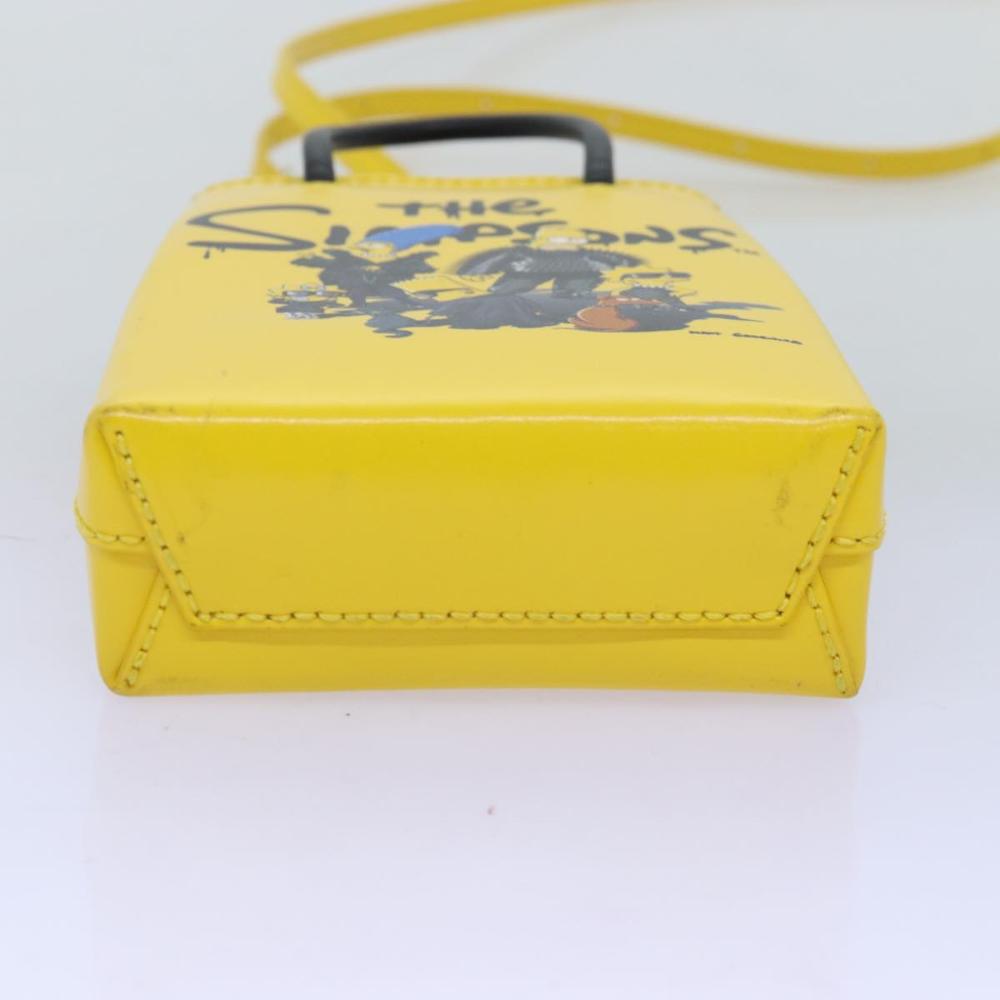 Yellow Leather Balenciaga Handbag