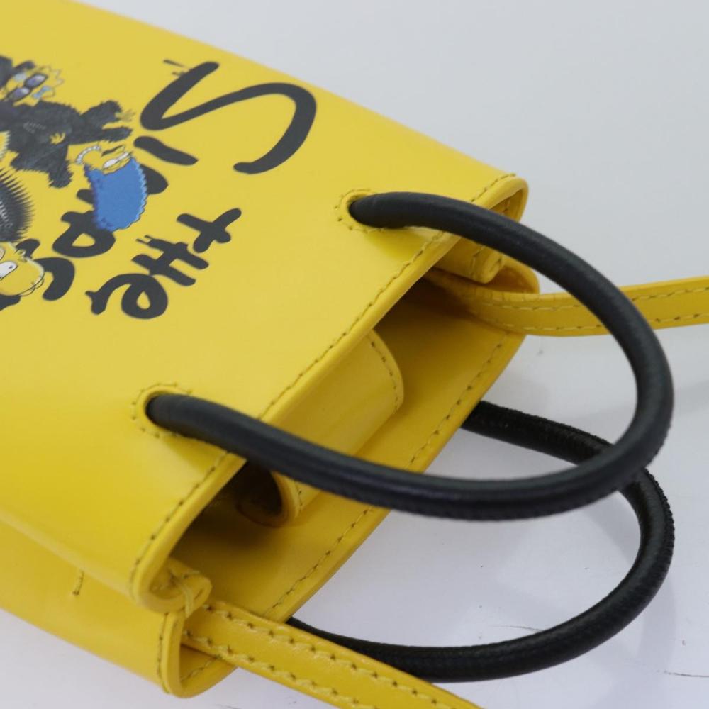 Yellow Leather Balenciaga Handbag