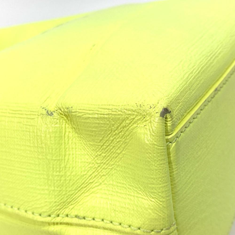Yellow Leather Balenciaga Tote