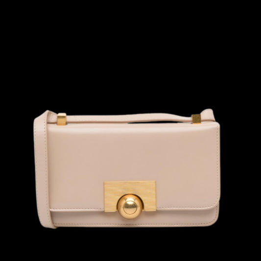Beige Leather Bottega Veneta Crossbody Bag