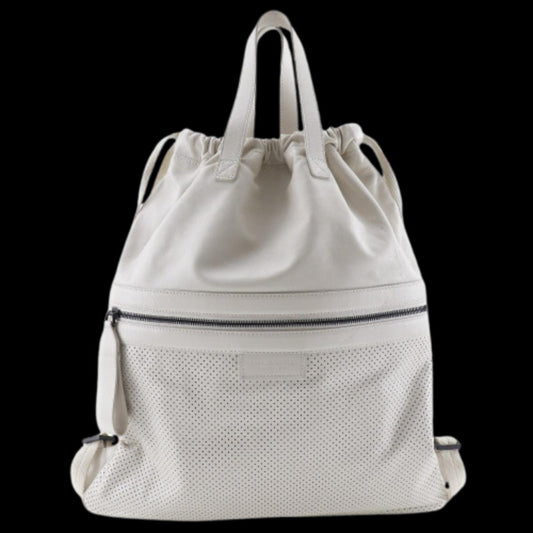 Beige Leather Bottega Veneta Backpack