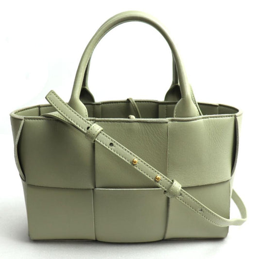 Beige Leather Bottega Veneta Tote