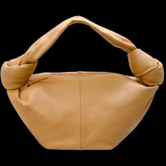 Beige Leather Bottega Veneta Handbag
