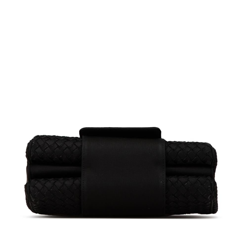 Black Canvas Bottega Veneta Handbag