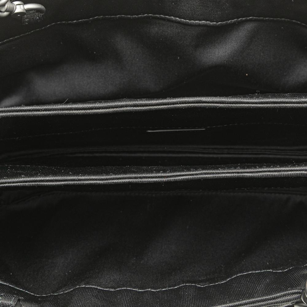 Black Canvas Bottega Veneta Handbag
