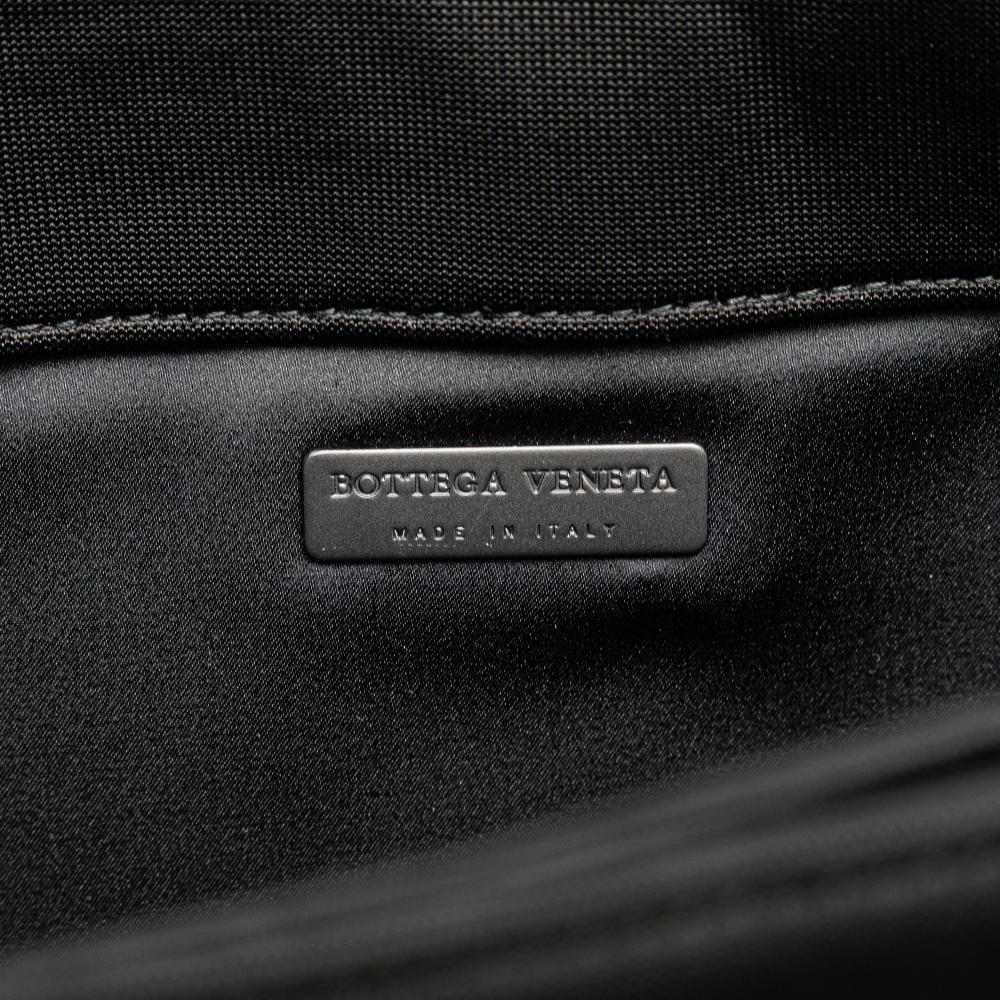 Black Canvas Bottega Veneta Handbag