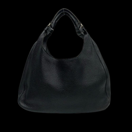 Black Leather Bottega Veneta Tote