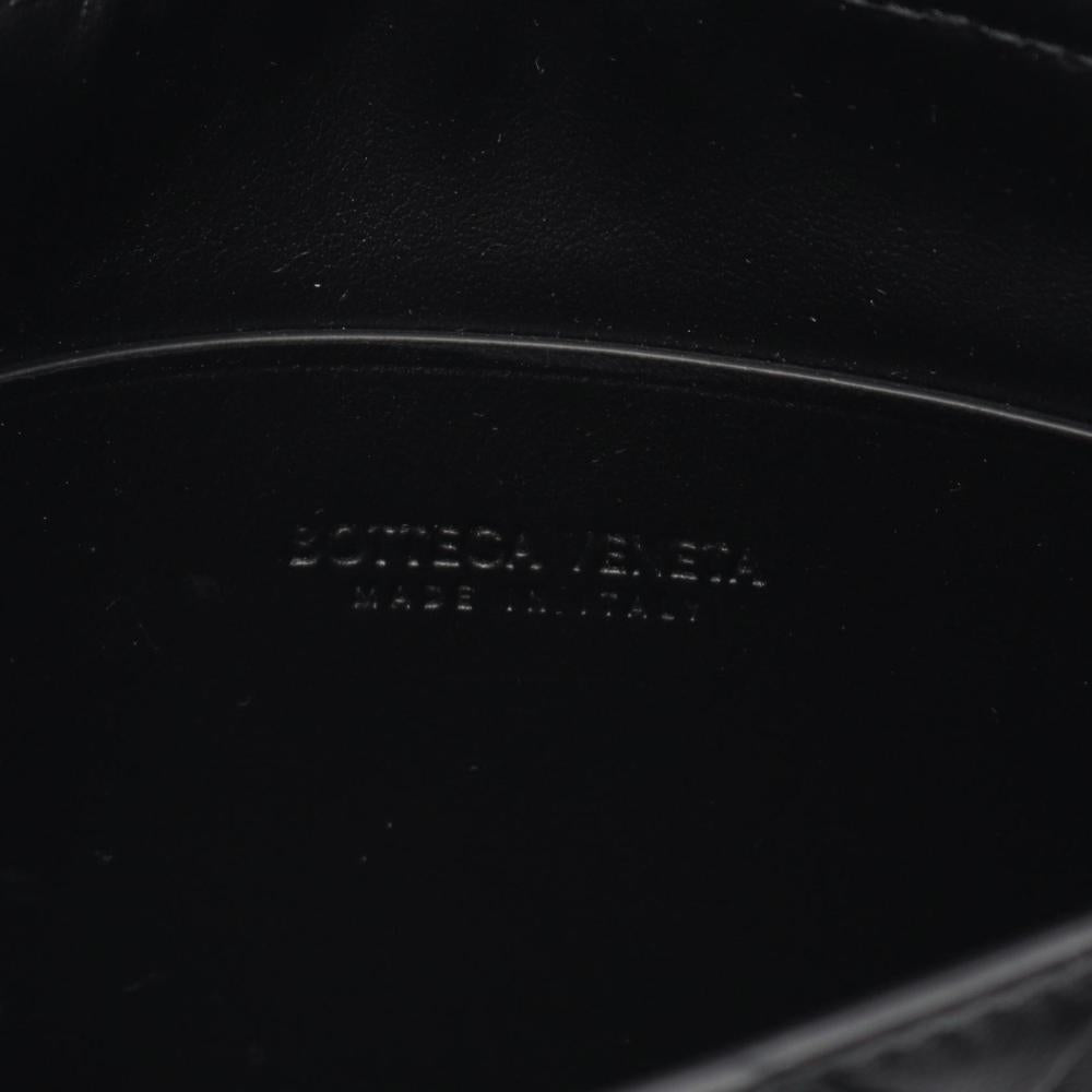 Black Leather Bottega Veneta Shoulder Bag