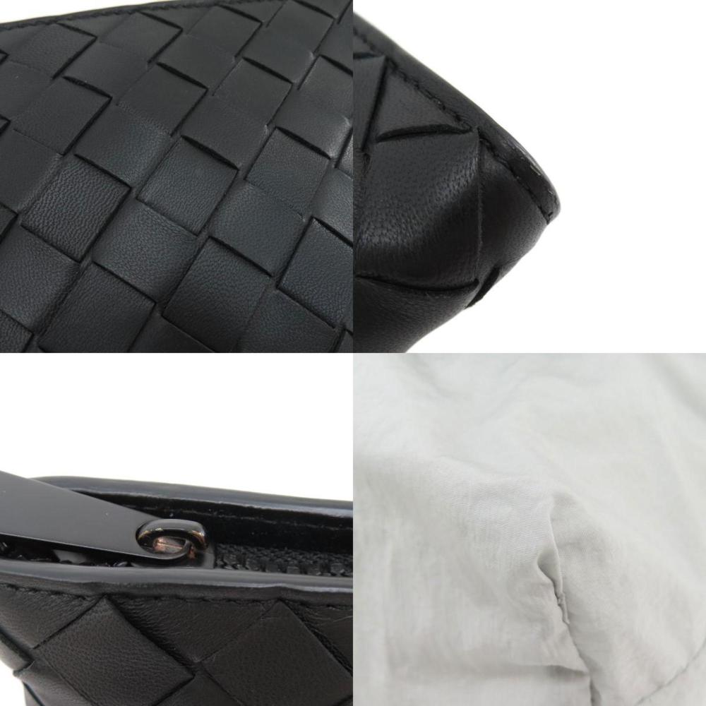 Black Leather Bottega Veneta Tote