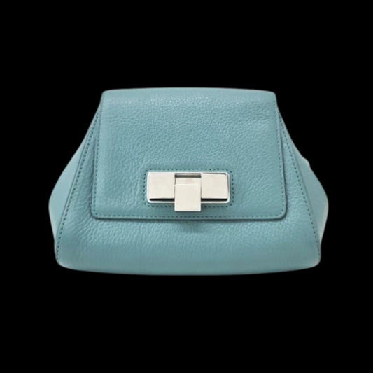 Blue Leather Bottega Veneta Belt Bag