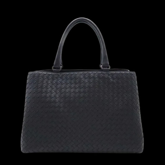 Blue Leather Bottega Veneta Tote