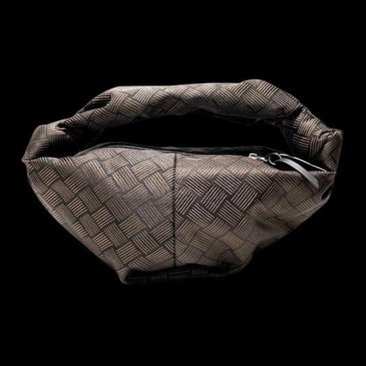 Brown Canvas Bottega Veneta Handbag