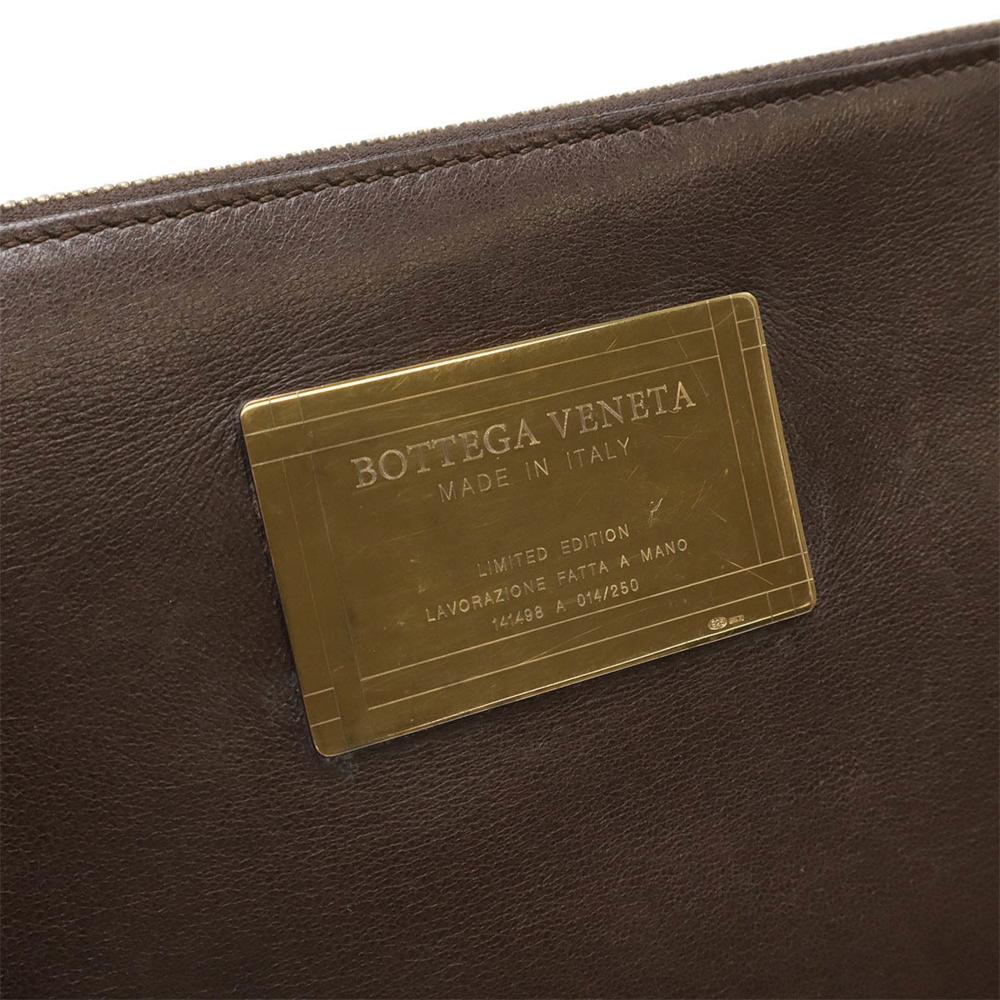 Brown Fabric Bottega Veneta Tote