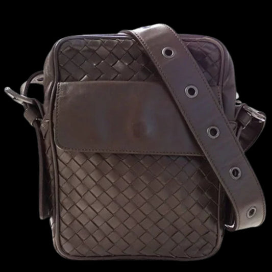 Brown Leather Bottega Veneta Shoulder Bag