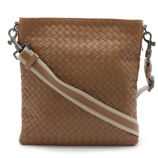 Brown Leather Bottega Veneta Crossbody Bag