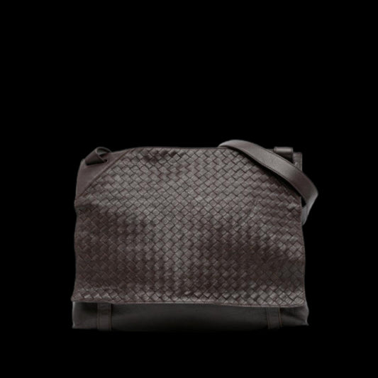 Brown Leather Bottega Veneta Crossbody Bag