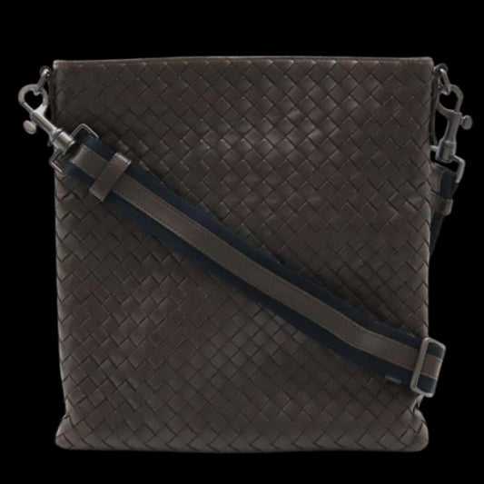 Brown Leather Bottega Veneta Shoulder Bag
