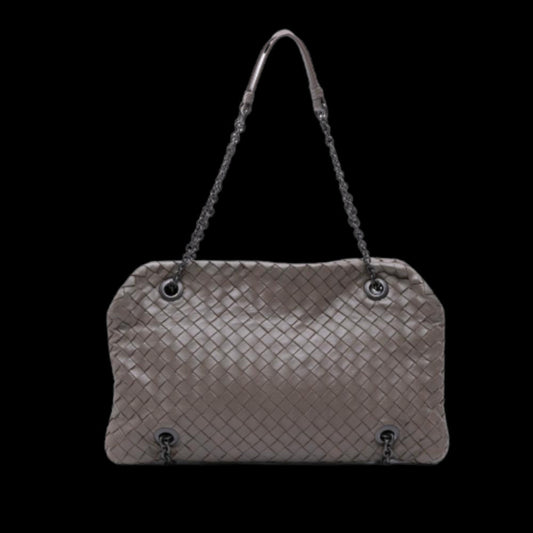Brown Leather Bottega Veneta Shoulder Bag