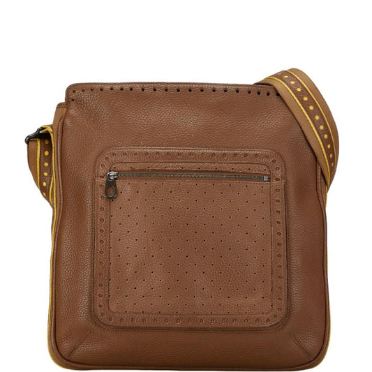 Brown Leather Bottega Veneta Shoulder Bag