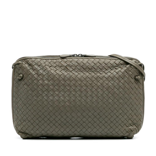 Brown Leather Bottega Veneta Crossbody Bag