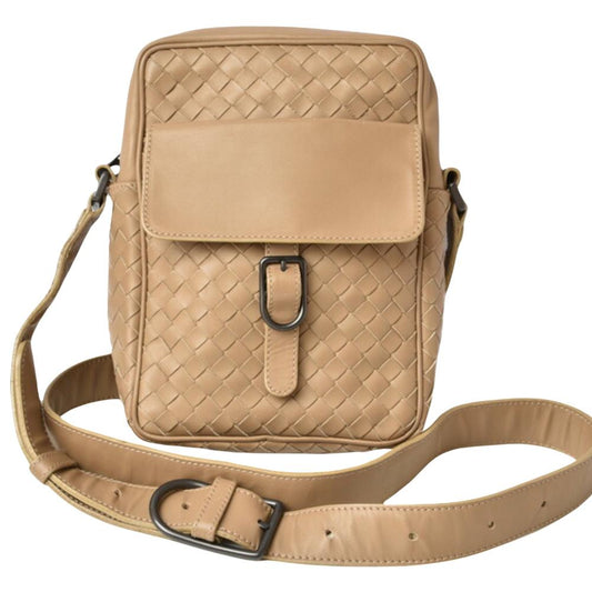 Brown Leather Bottega Veneta Shoulder Bag