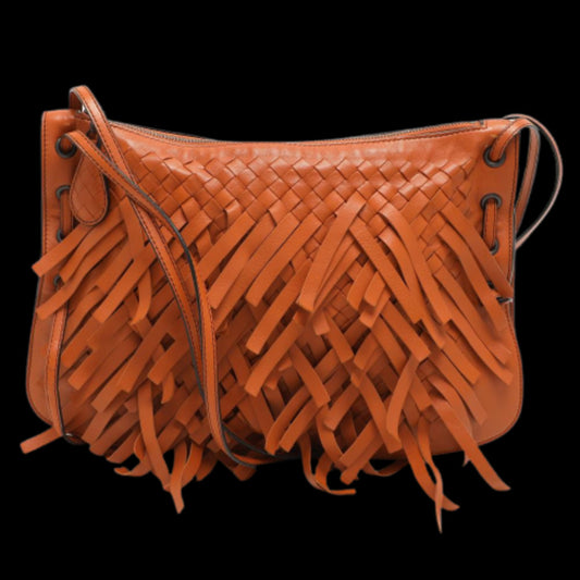 Brown Leather Bottega Veneta Crossbody Bag