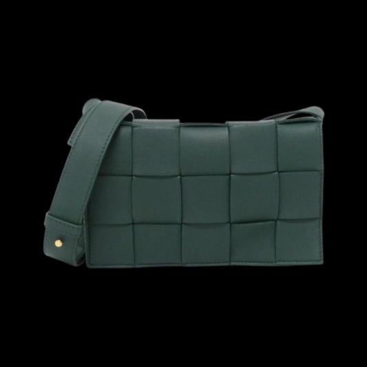 Green Fabric Bottega Veneta Shoulder Bag