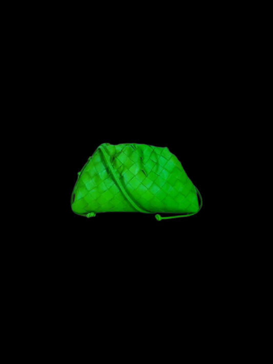 Green Fabric Bottega Veneta Pouches