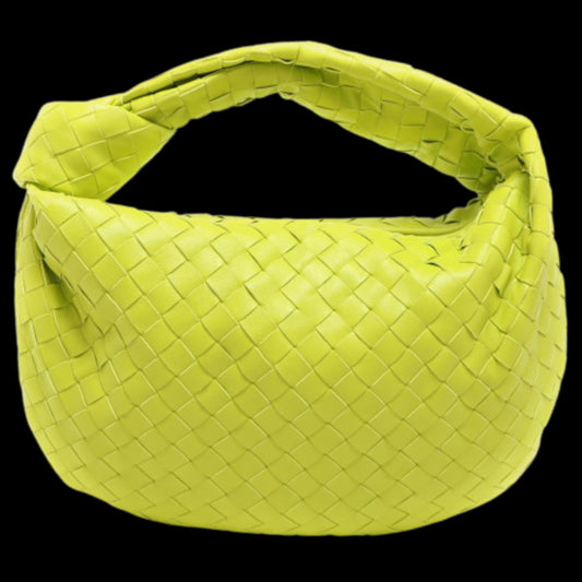 Green Leather Bottega Veneta Handbag
