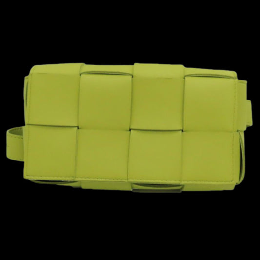 Green Leather Bottega Veneta Belt Bag