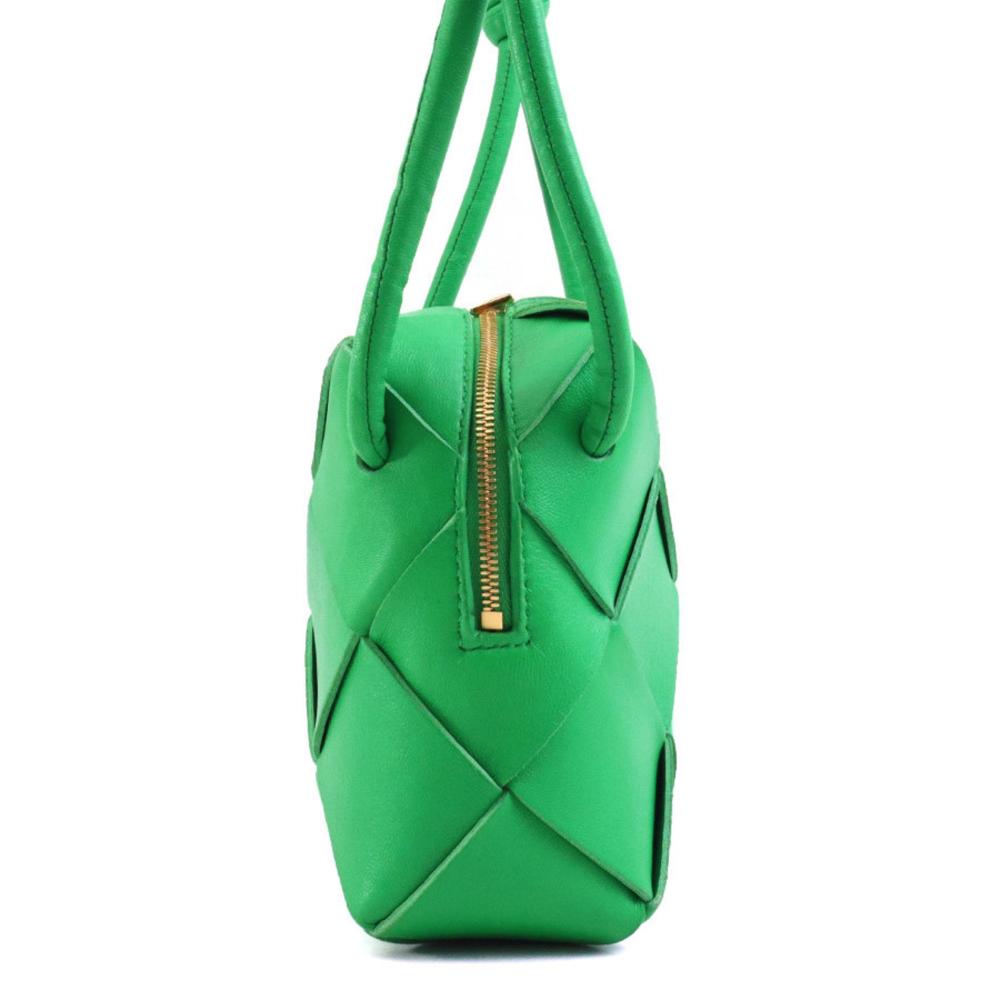 Green Leather Bottega Veneta Shoulder Bag
