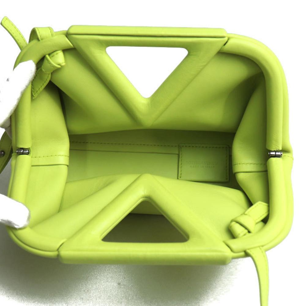 Green Leather Bottega Veneta Shoulder Bag