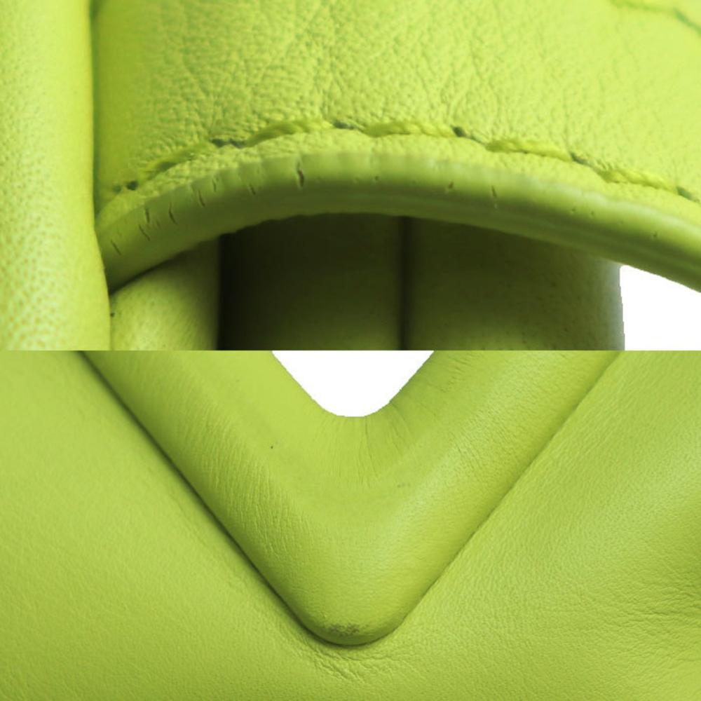 Green Leather Bottega Veneta Shoulder Bag