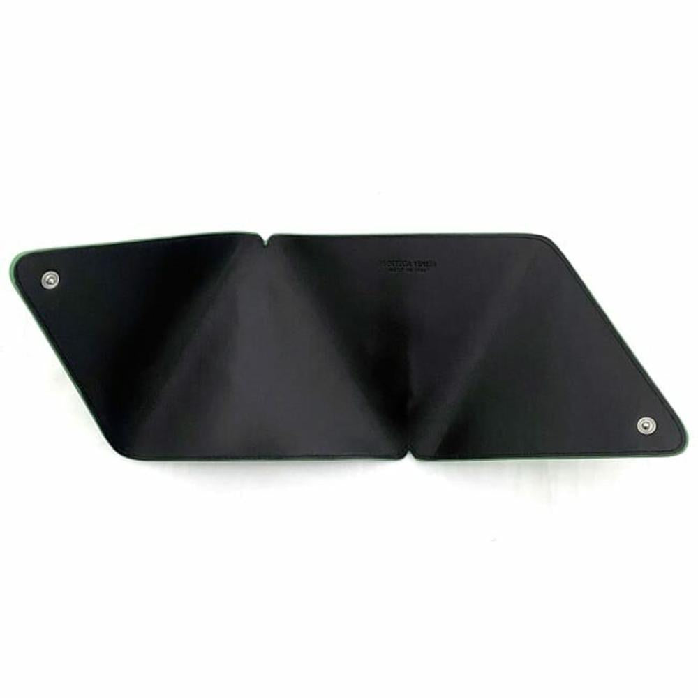 Green Leather Bottega Veneta Clutch
