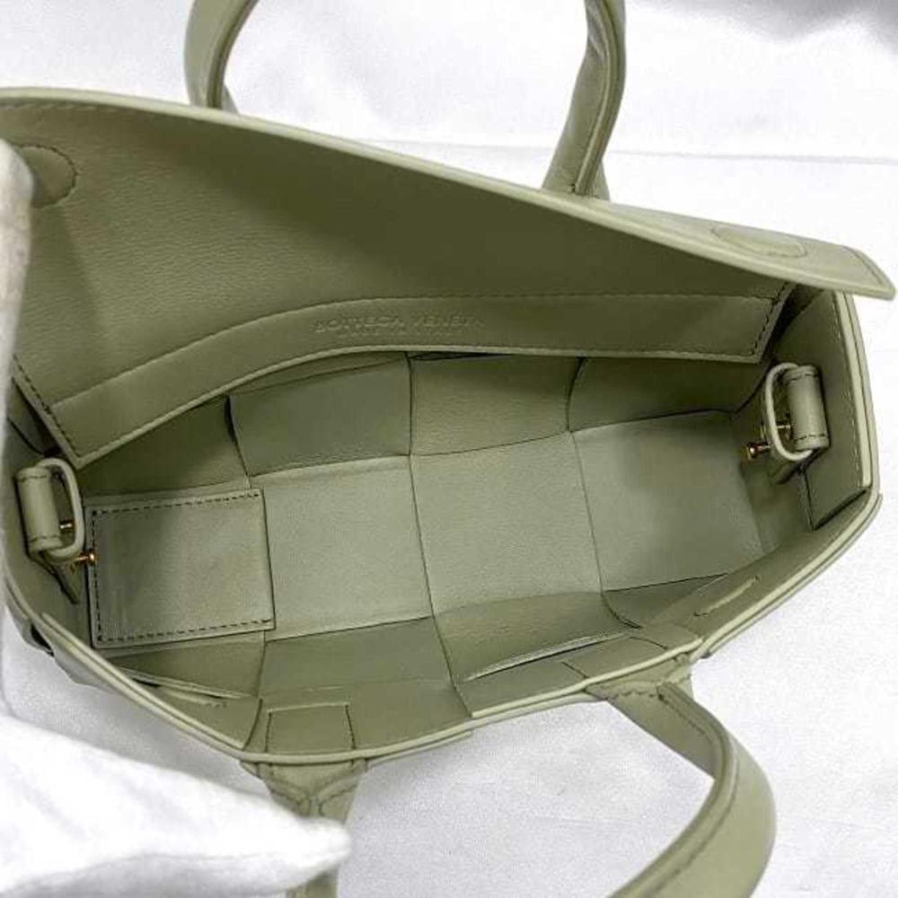 Green Leather Bottega Veneta Handbag