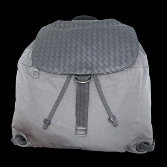 Grey Fabric Bottega Veneta Backpack