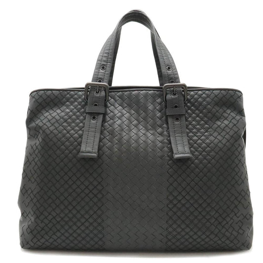 Grey Leather Bottega Veneta Tote
